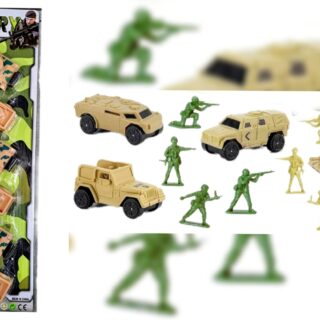 AUTO MILITAR PULL BACK x 6          039352