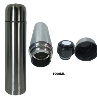 TERMO BALA DE 1L FRIO/CALIENTE (PLATEADO) 6048          1000-ML/NC6096