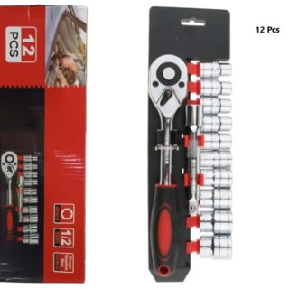 SET DE LLAVE TUBO 12PCS          130T08