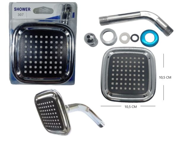 SET DE DUCHA CUADRADA BLISTER               307-TL114