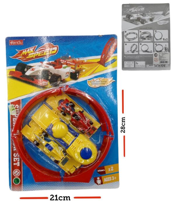 MINI PISTA MAX SPEED C/LANZADOR          4506