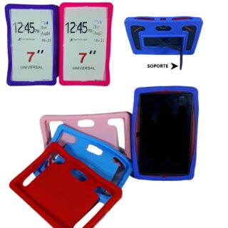 FUNDA DE SILICON DE 7plg CON SOPORTE        50100