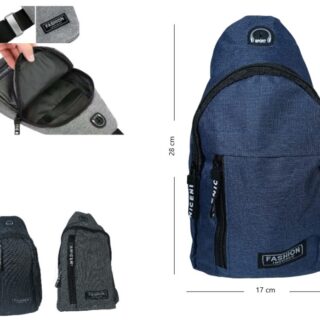 MOCHILA BANDOLERA UNISEX HENG 507-1             508-1