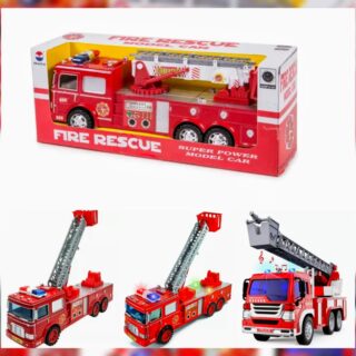 CAMION BOMBERO FIRE RESCUE CON LUZ Y SONIDO        610912