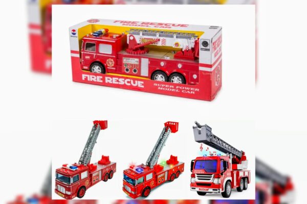 CAMION BOMBERO FIRE RESCUE CON LUZ Y SONIDO        610912