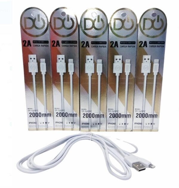 CABLE DITRON 2 METROS IPHONE           98781SK-LIGTH01