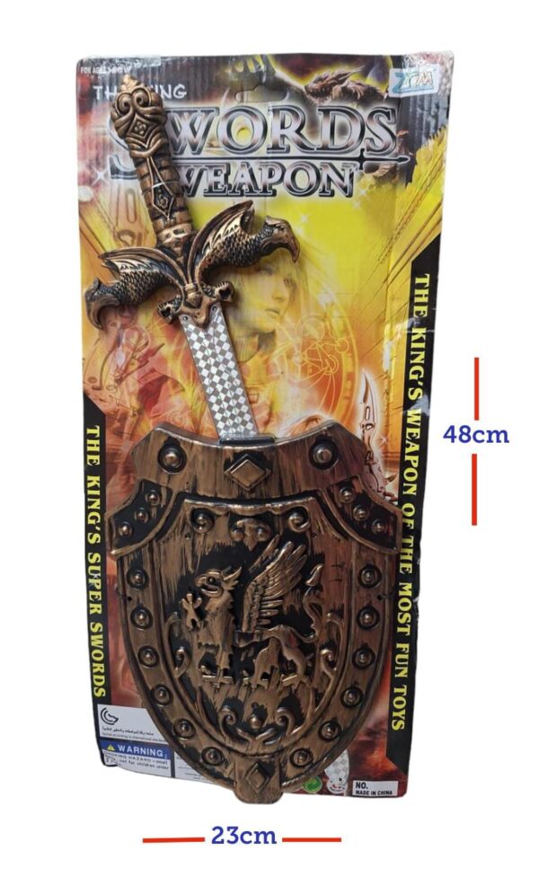 SET ESPADA + ESCUDO THE KINGS           98988