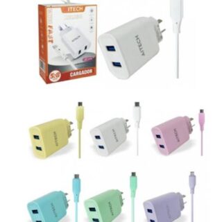 CARGADOR AITECH 5.8A TIPO C CABLE DESMONTABLE            AICP120254