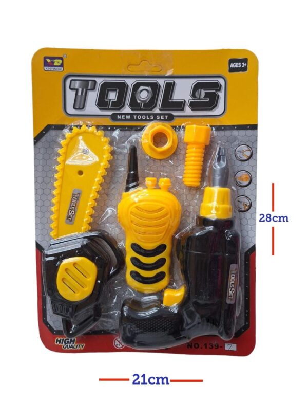 HERRAMIENTA INFANTIL TOOLS 5 Pzs          AR1316