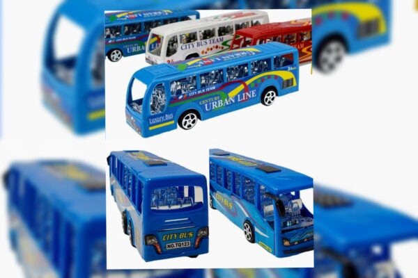 AUTOBUS EN BOLSA A FRICCION / COLORES        B117437