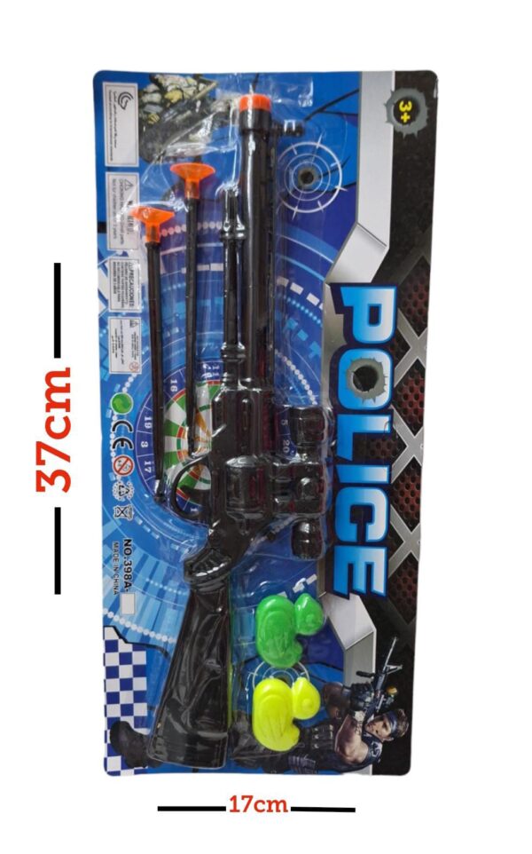 BLISTER POLICIA CON ACCESORIOS            BATLE