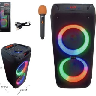 PARLANTE BLUETOOTH C/MICROFONO 8X2PLG          BTS-2173