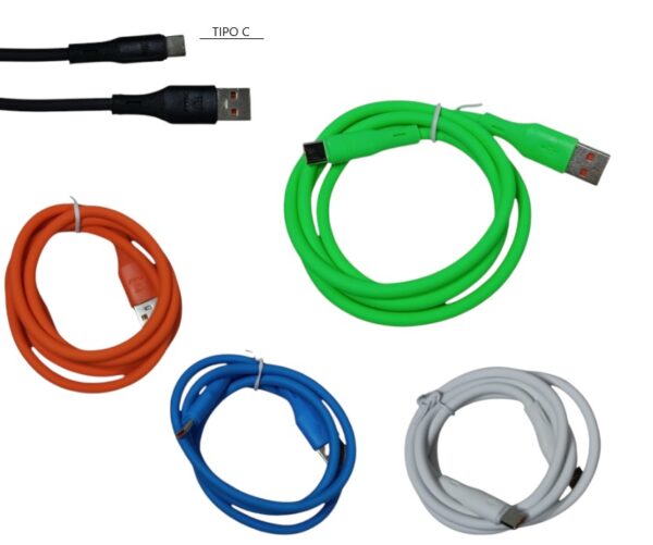 CABLE TIPO C COLORES 2A.            CAB-41008