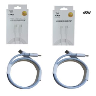 CAB-44003 CABLE TIME TIPO C A TIPO C 1M 45W           CAB-44002
