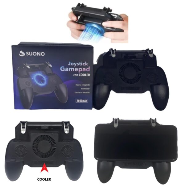 JOYSTICK PARA CELULAR CON COOLER          COL001
