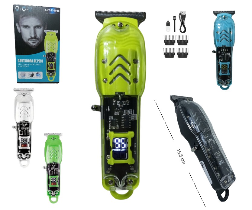 CORTA PELO DE COLORES DIGITAL 800MAH CRT-110015