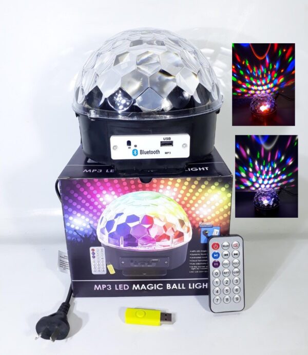 BOLA MEDIA ESFERA BLUETOOTH/MP3-USB MG803 HT-6400       DIC1010