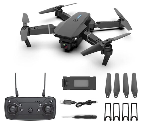 DRONE CON CAMARA E88 CON CONTROL                 DR-3