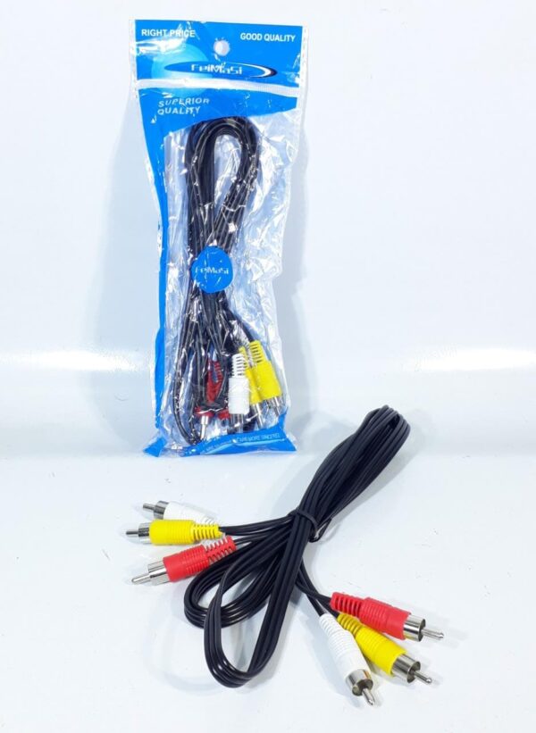 CABLE 3 A 3 RCA A RCA DVD 1.5M CBL-04 RC1528           DVD3A3