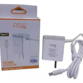CARGADOR PRO21 DESMONTABLE TIPO C 2.1A               PRO-2TC