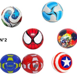 PELOTA N°2 PERSONAJES MARVEL PF-01