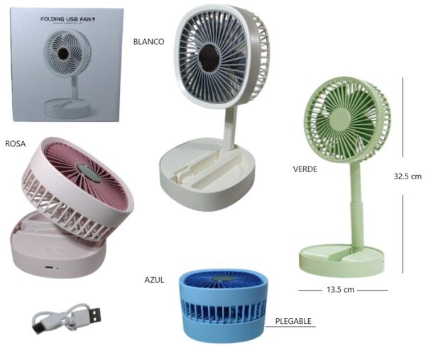 VENTILADOR XM66-42 PLEGABLE                FAN-114009