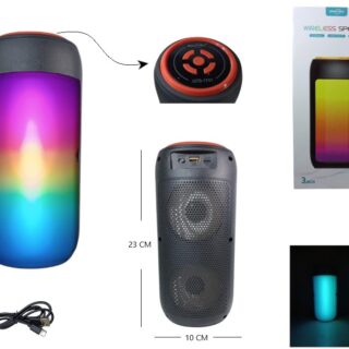 PARLANTE BT 3PLG CON LUZ               GTS-1741