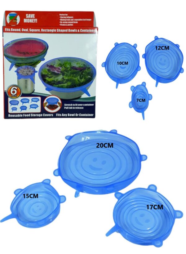 KIT DE TAPA X6 UNIDADES DE SILICON           HF-38