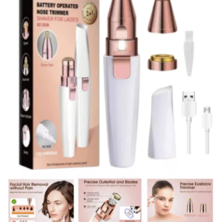 DEPILADORA FACIAL RECARGABLE USB 2 EN 1              HX-202A