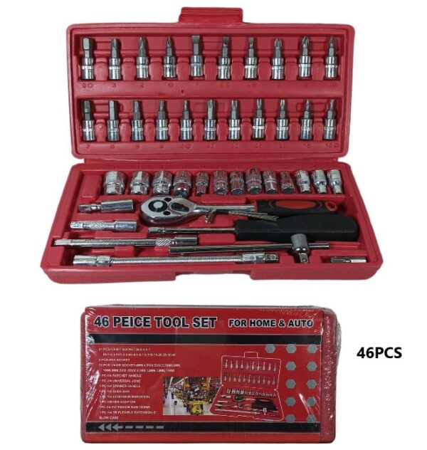 SET DE TUBO 46PCS TOOL ETL0113 TS-46 K24022           JF-1046