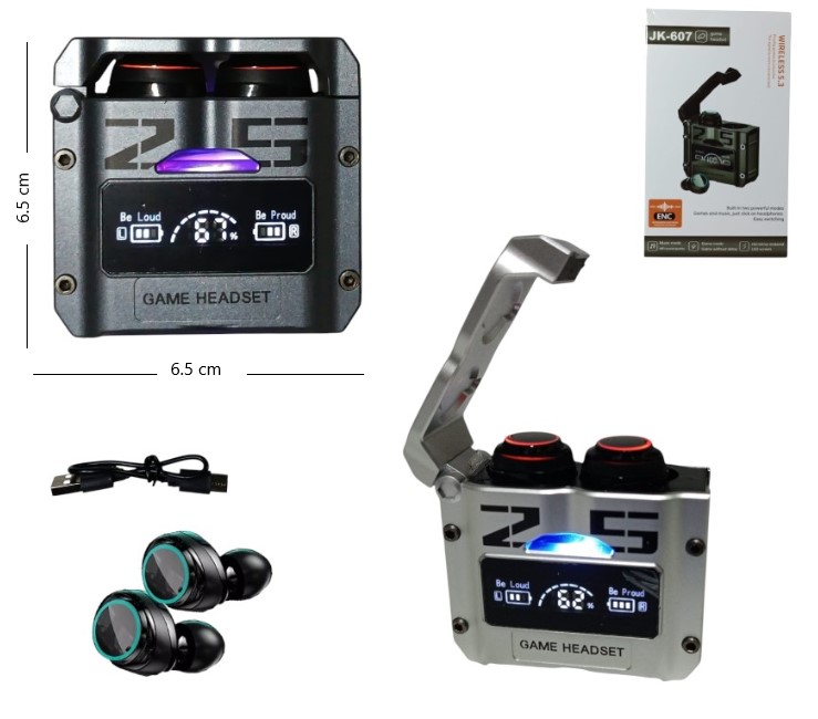 AURICULAR GAME HEADSET INALAMBRICO          JK-607