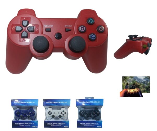 JOYSTICK DE PS3 COLORES Y NEGRO 6228           JOY-61007