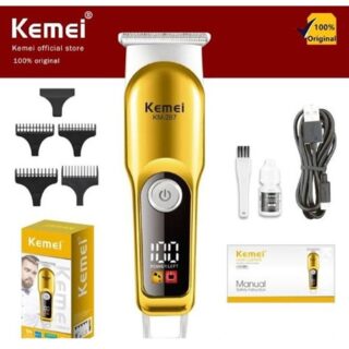 CORTAPELO INALAMBRICO KEMEI C/ VISOR CARGA              KM-287