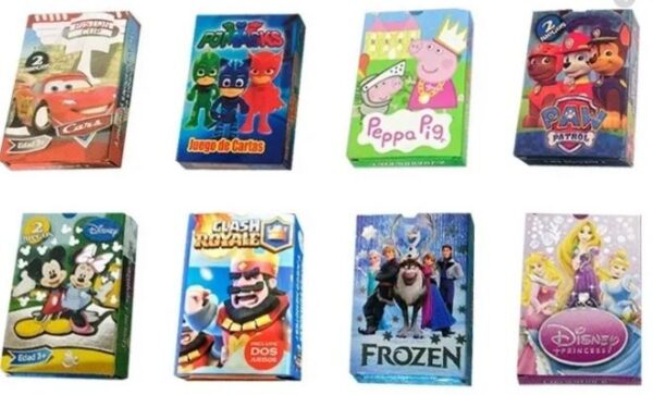 NAIPES INFANTILES DE PERSONAJES        98928/L-035