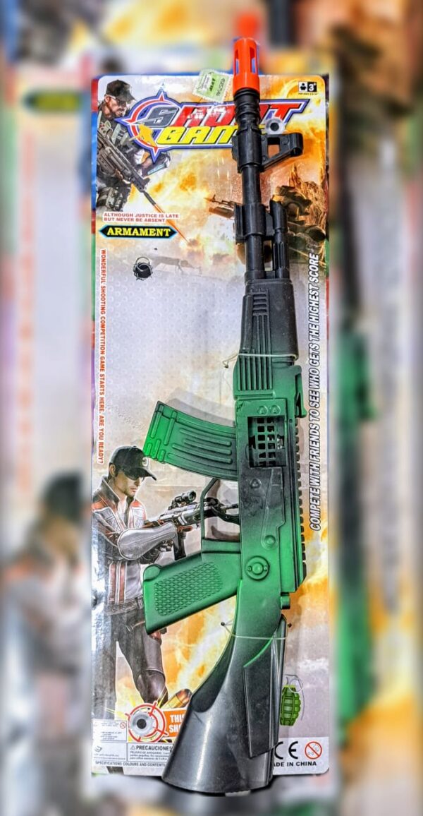AMETRALLADORA A FRICCION EN BLISTER C/SONIDO         M17-2