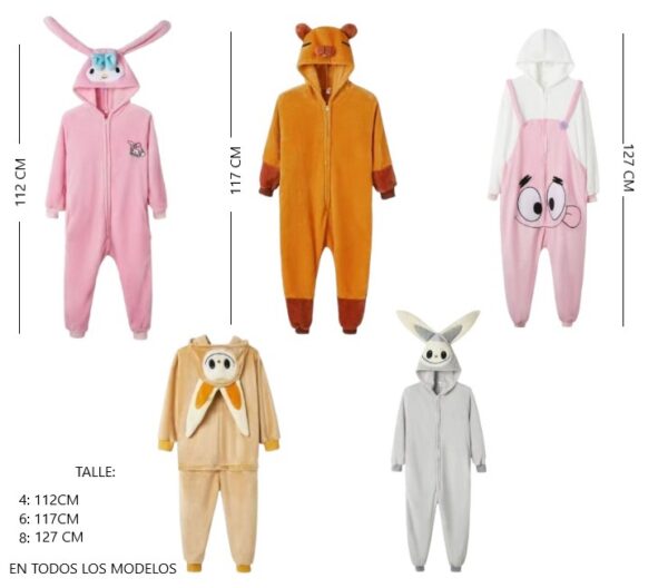PIJAMAS VARIOS MODELOS ND120 ND130         ND110