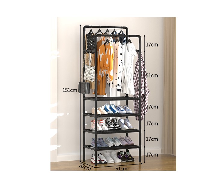 PERCHERO ORGANIZADOR CON ZAPATERO           NF-2454