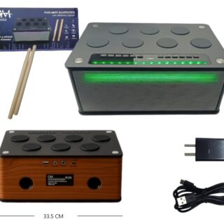 BATERIA CON PARLANTE BT DIGITAL            OM-2452-M