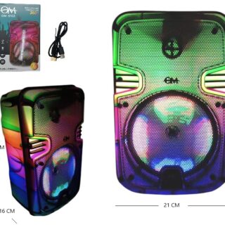 PARLANTE 6.5PLG LUCES RGB          OM-6103