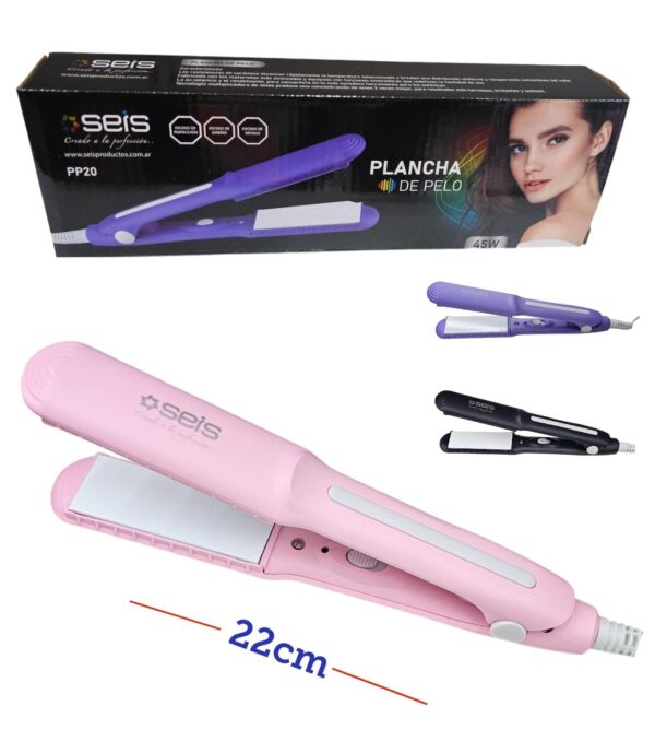 PLANCHA DE PELO CERAMICA 40W              PP20