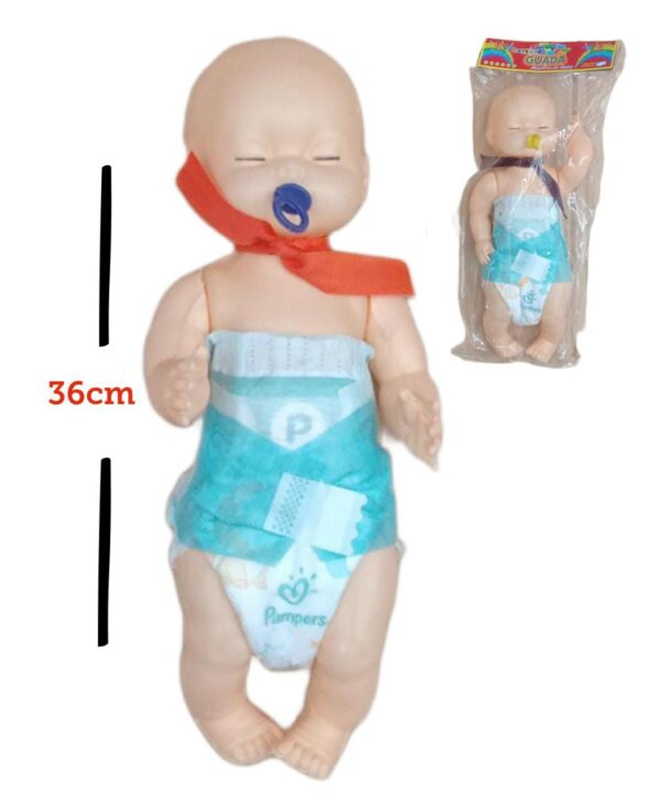 BEBE CON PAÑAL Y CHUPETE       R-BP10