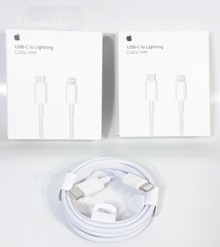 CABLE LIGHTNING TIPO C -A IPHONE 1MTS LOGO       R-IPH1