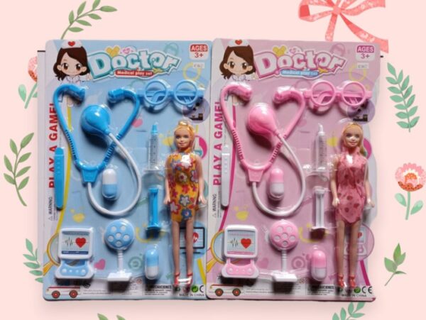 SET DOCTORA EN BLISTER CON MUÑECA          R899-27