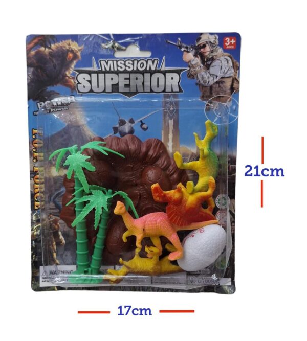 DINOSAURIO MINI x 7 BLISTER             RJ-DI72