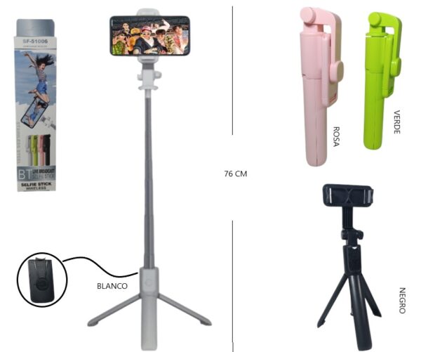 PALITO SELFIE BLUETOOHT           SF-51006