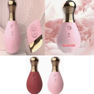 MASAJEADOR INTIMO SILICONADO INALAMBRICO C/REMOTO        SG0345