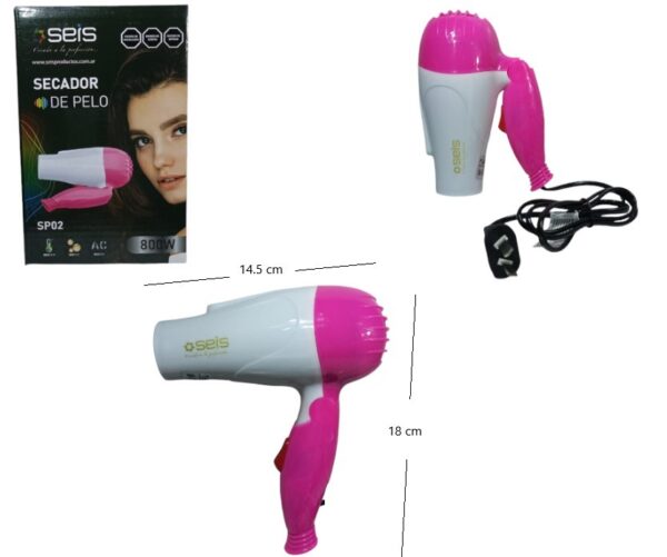 SECADOR CHICO P/PELO 1500W - SP20            SP02