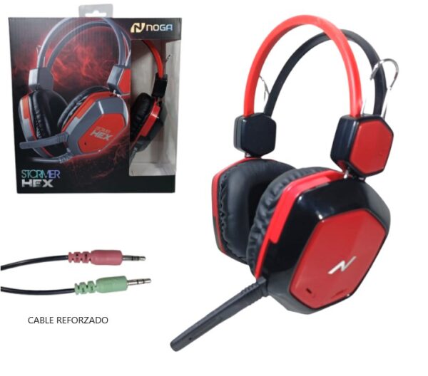 VINCHA GAMER NOGA 3D 5266               ST-HEX