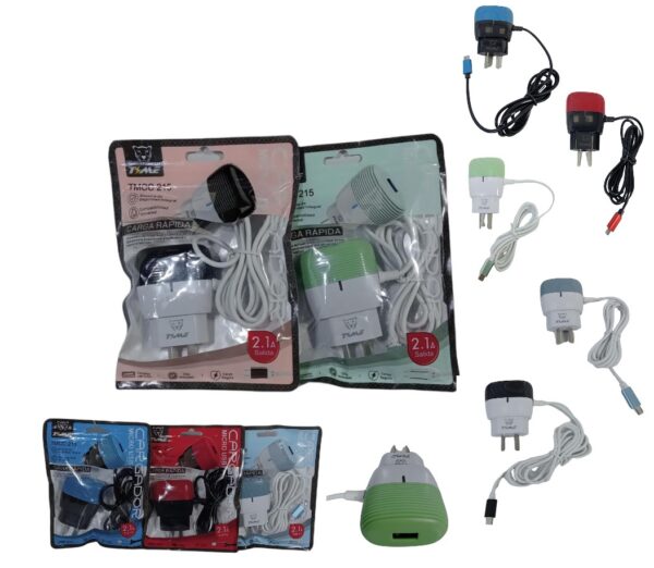CARGADOR V8 BOLSITA TIME 2.1A        TMCC219