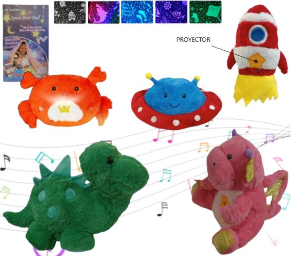PELUCHE CON LUZ Y MUSICA           TP10001